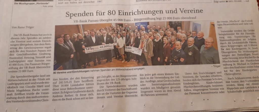 Zeitungsartikel