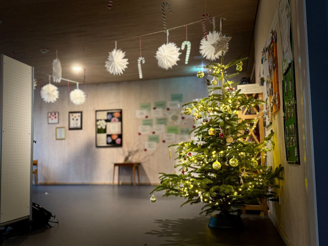 Weihnachtsbaum im Kinderhaus