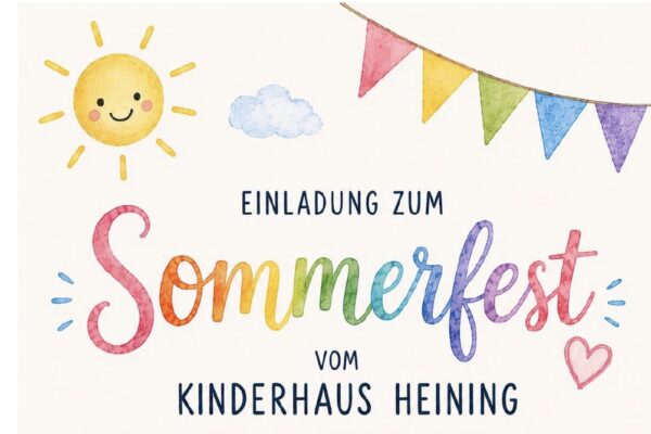 Sommerfest Einldung