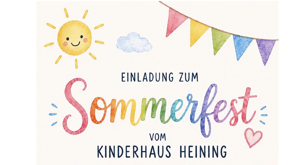 Sommerfest Einldung