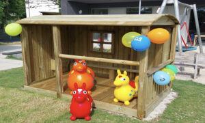 Ponyhof im Kindergarten