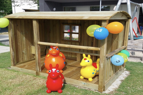 Ponyhof im Kindergarten